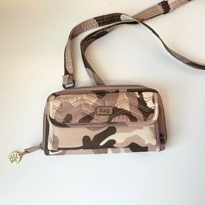 Lug Camo Sand Kickflip Convertible Wallet